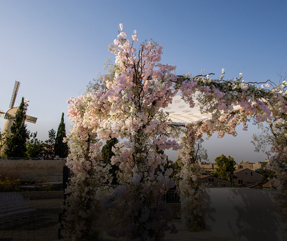 Wind Turbine - a Jerusalem Wedding Ceremony